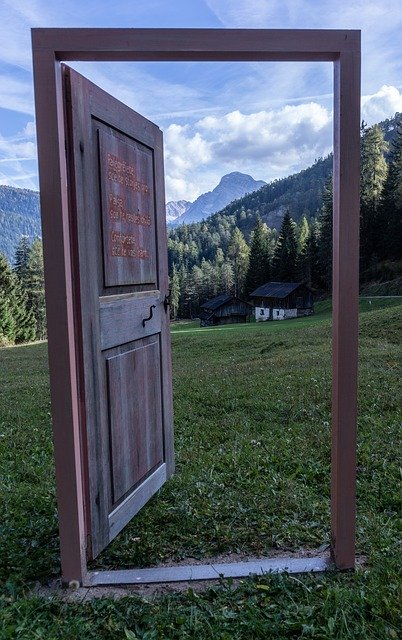 Free download Door Dolomites Ladinia -  free photo or picture to be edited with GIMP online image editor