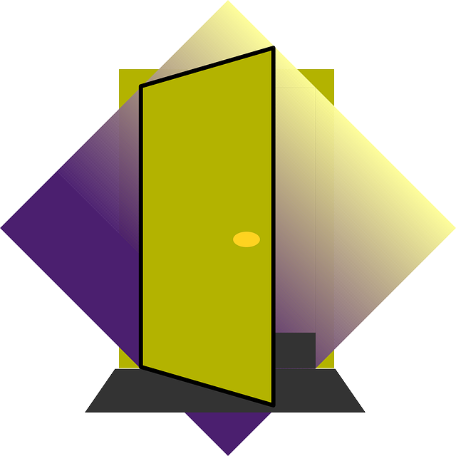 Free download Door Entry Open - Free vector graphic on Pixabay free illustration to be edited with GIMP free online image editor