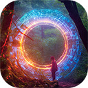 door leading magical world  screen for extension Chrome web store in OffiDocs Chromium