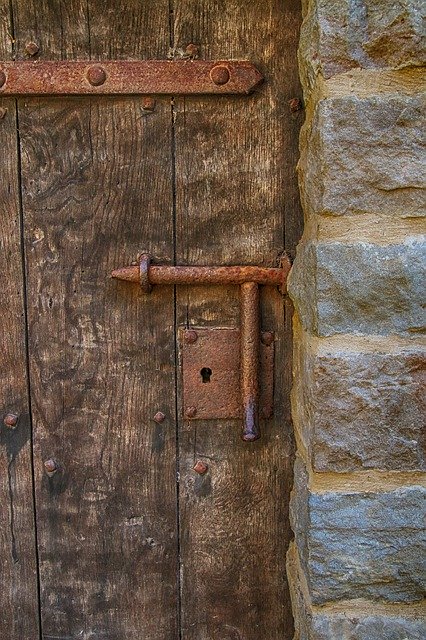 Free picture Door Lock Old -  to be edited by GIMP free image editor by OffiDocs