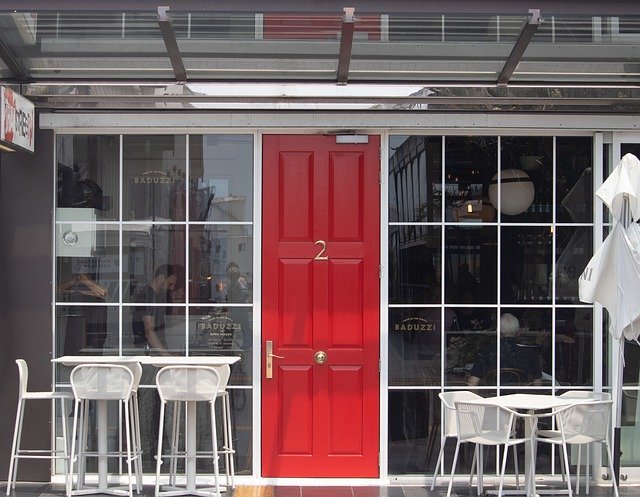 Template Photo Door Red Cafe -  for OffiDocs