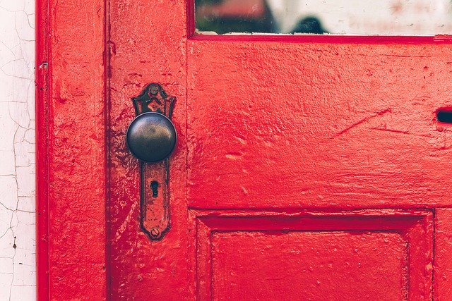 Free download Door Red Entry -  free photo or picture to be edited with GIMP online image editor