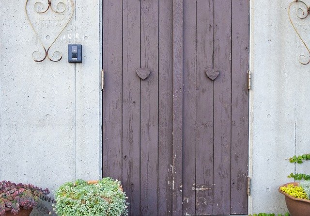 Free download Door White Purple -  free photo or picture to be edited with GIMP online image editor
