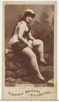 Free download Dora Thorne, from the Actors and Actresses series (N45, Type 1) for Virginia Brights Cigarettes free photo or picture to be edited with GIMP online image editor