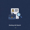 Dorking Job Search  screen for extension Chrome web store in OffiDocs Chromium