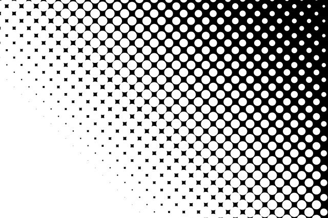 Free download Dots Black White -  free illustration to be edited with GIMP free online image editor