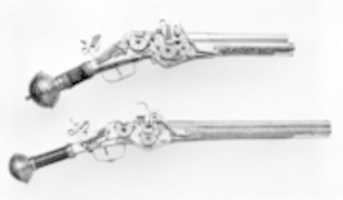 Free download Double-barreled, double-wheellock pistol free photo or picture to be edited with GIMP online image editor