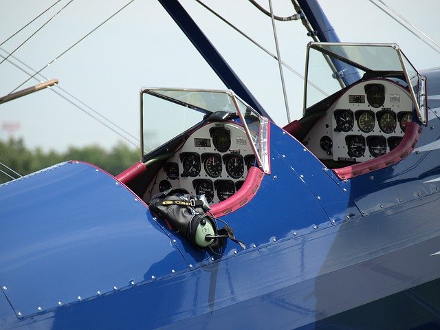 Free download Double Decker Boeing Stearman -  free photo or picture to be edited with GIMP online image editor