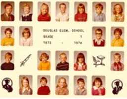 Free download Douglas Elementary School, 1st Grade, 1973-74 free photo or picture to be edited with GIMP online image editor