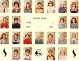 Free download Douglas Elementary School, 2nd Grade, 1983-84 free photo or picture to be edited with GIMP online image editor