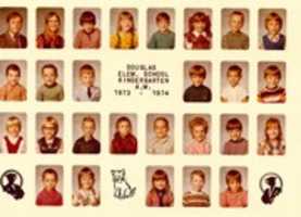 Free download Douglas Elementary School, Morning Kindergarten, 1973-74 free photo or picture to be edited with GIMP online image editor