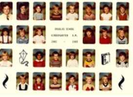 Free download Douglas Elementary School, Morning Kindergarten Class,1982-83 free photo or picture to be edited with GIMP online image editor