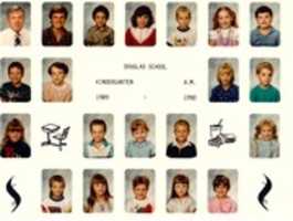Free download Douglas Elementary School, Morning Kindergarten Class, 1989-1990 free photo or picture to be edited with GIMP online image editor