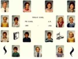 Free download Douglas Elementary School, Morning Preschool Class,1989-90 free photo or picture to be edited with GIMP online image editor