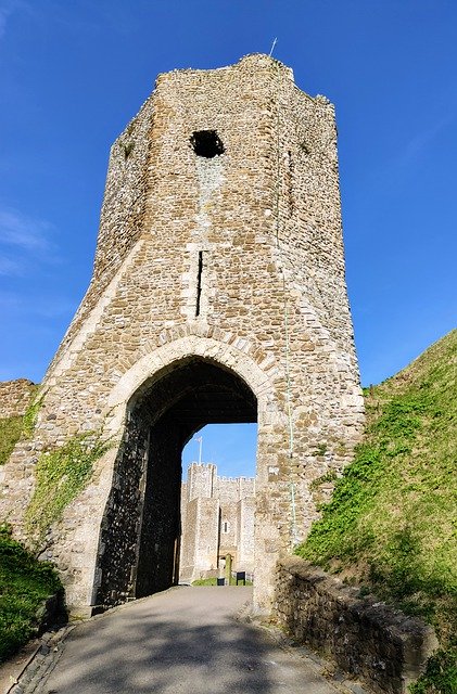 Download grátis Dover Castle Gate - foto ou imagem gratuita para ser editada com o editor de imagens online GIMP