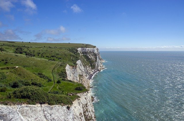 Unduh gratis Dover The White Cliffs Of - foto atau gambar gratis untuk diedit dengan editor gambar online GIMP