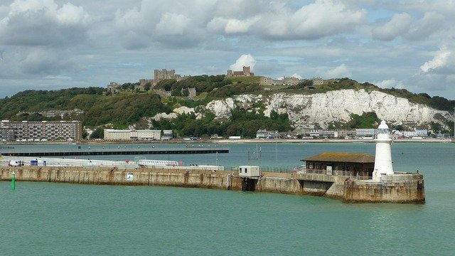 Free download Dover White Cliffs Castle -  free photo or picture to be edited with GIMP online image editor