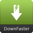 DownFaster  screen for extension Chrome web store in OffiDocs Chromium