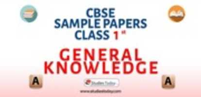 Free download Download CBSE Sample Paper For Class 1 General Knowledge With Solution In PDF free photo or picture to be edited with GIMP online image editor