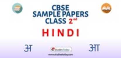 Free download Download CBSE Sample Paper For Class 2 Hindi With Solution In PDF free photo or picture to be edited with GIMP online image editor