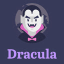 Dracula Chrome Theme  screen for extension Chrome web store in OffiDocs Chromium