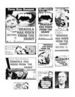 Free download Dracula Has Risen from the Grave Ad Sheet free photo or picture to be edited with GIMP online image editor