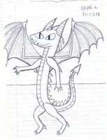 Free download Dragon Drawing 10/23/18 free photo or picture to be edited with GIMP online image editor