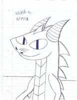 Free download Dragon Drawing 11/7/18 free photo or picture to be edited with GIMP online image editor