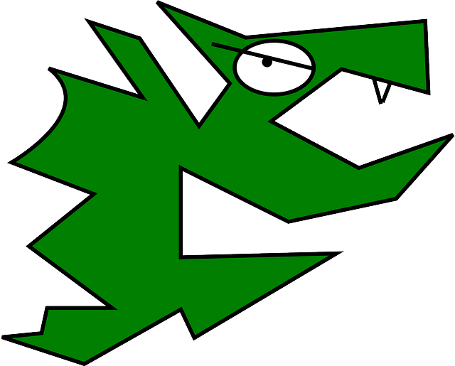 Free download Dragon Mythical Creature Green - Free vector graphic on Pixabay free illustration to be edited with GIMP free online image editor