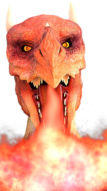 Free download Dragons Fire Dragon Mythical -  free illustration to be edited with GIMP free online image editor