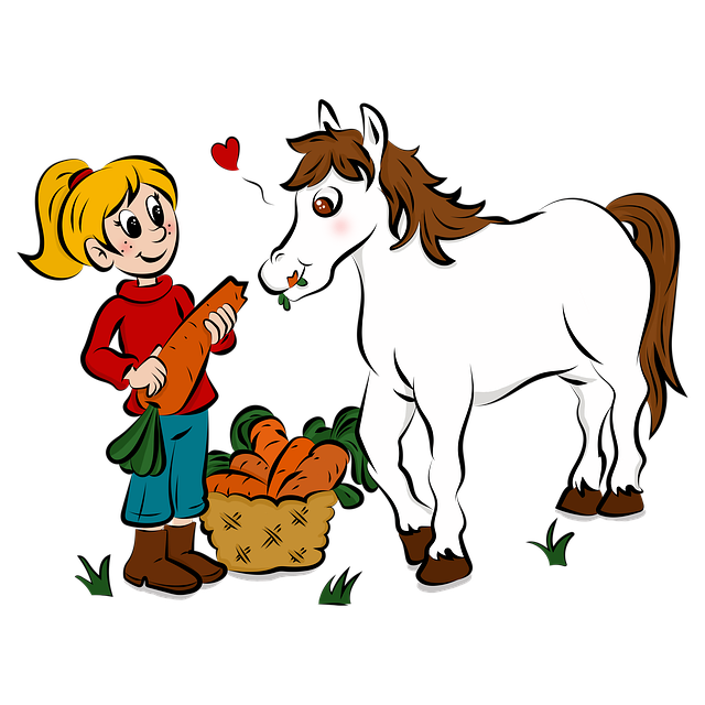 Free download Drawing Horse Color -  free illustration to be edited with GIMP free online image editor