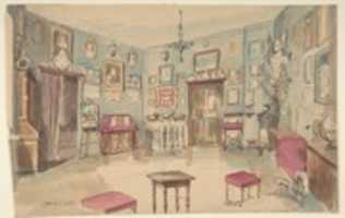 Free download Drawing of an Interior: Atelier free photo or picture to be edited with GIMP online image editor