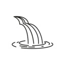Dray Sap waterfall  screen for extension Chrome web store in OffiDocs Chromium