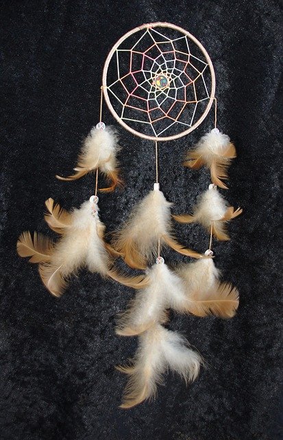 Unduh gratis Dream Catcher Feather Spring - foto atau gambar gratis untuk diedit dengan editor gambar online GIMP