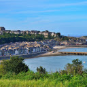 Dreamy coastal town  screen for extension Chrome web store in OffiDocs Chromium