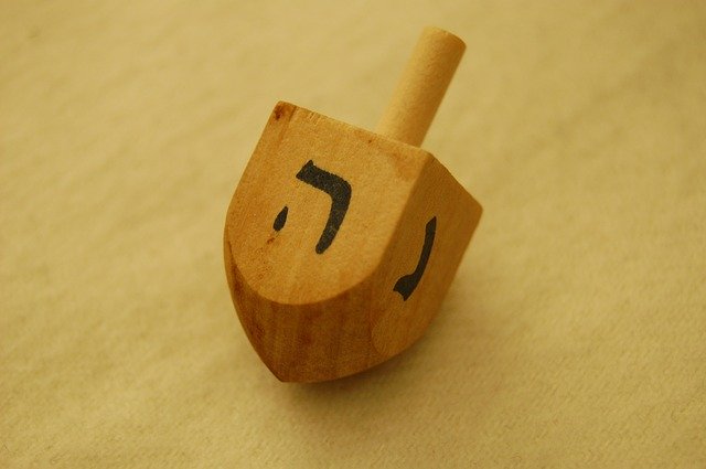 Free download Dreidel Hannukah Toy -  free photo or picture to be edited with GIMP online image editor