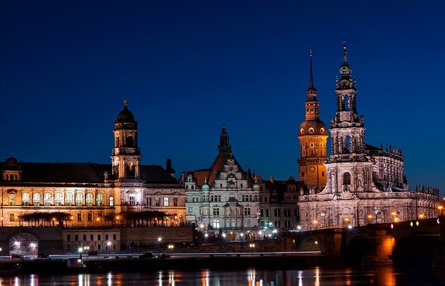 Free download dresden river city buildings free picture to be edited with GIMP free online image editor