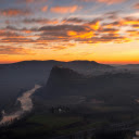 Drone Shot of a Picturesque Sunset  screen for extension Chrome web store in OffiDocs Chromium