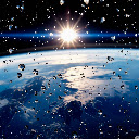 Droplets Over the Blue Planet  screen for extension Chrome web store in OffiDocs Chromium