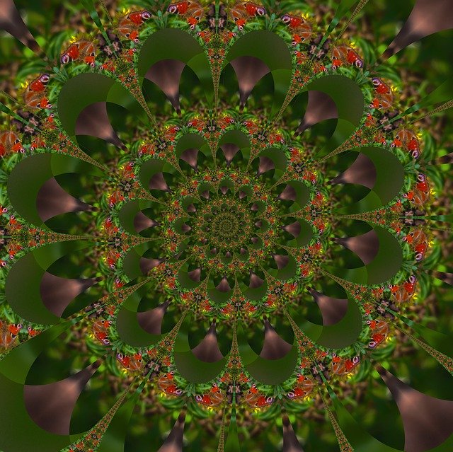 Free download Droste Pattern Butterfly -  free illustration to be edited with GIMP free online image editor