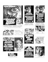 Free download Dr. Phibes Rises Again Ad Sheet free photo or picture to be edited with GIMP online image editor