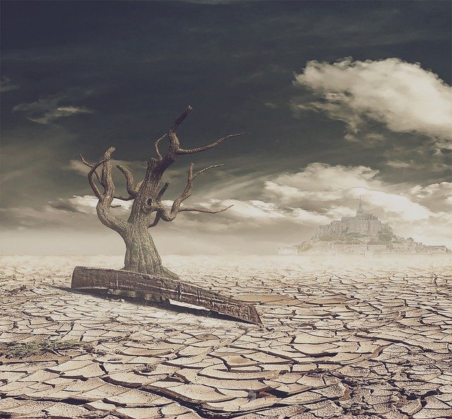 Free download Dry Lake Mont-Saint-Michel -  free illustration to be edited with GIMP free online image editor