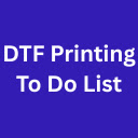 DTF Printing To Do List  screen for extension Chrome web store in OffiDocs Chromium