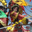 Dual Blade Beauties  screen for extension Chrome web store in OffiDocs Chromium