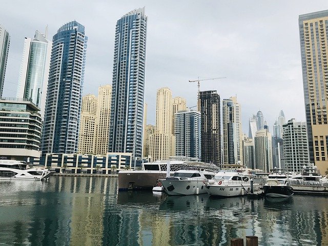 Template Photo Dubai City Architecture -  for OffiDocs
