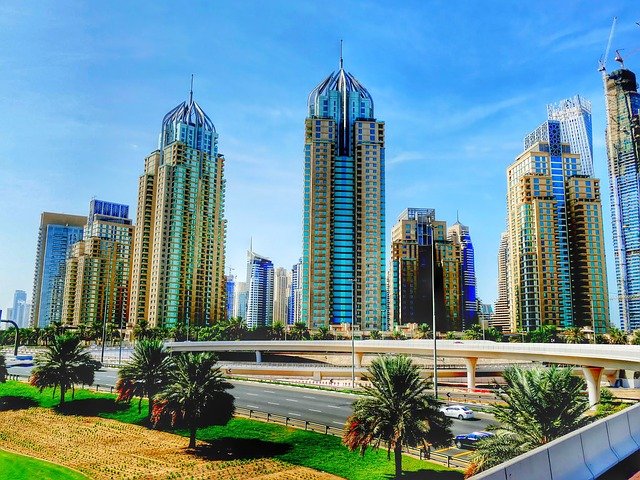 Free download dubai skyscraper skyscrapers u a e free picture to be edited with GIMP free online image editor