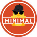 DuckDuckGo Minimal Theme  screen for extension Chrome web store in OffiDocs Chromium