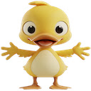 Duck Jump  screen for extension Chrome web store in OffiDocs Chromium