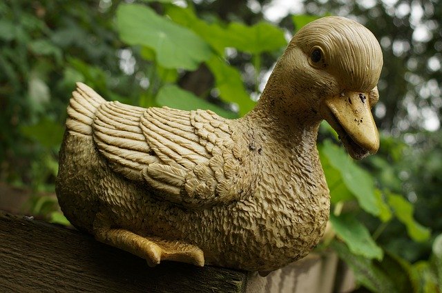 Free download Duck Sculpture Clay -  free photo or picture to be edited with GIMP online image editor