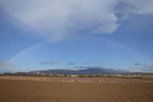 Free download Duga iznad Medvednice, Stupnik, 6.11.2016. free photo or picture to be edited with GIMP online image editor
